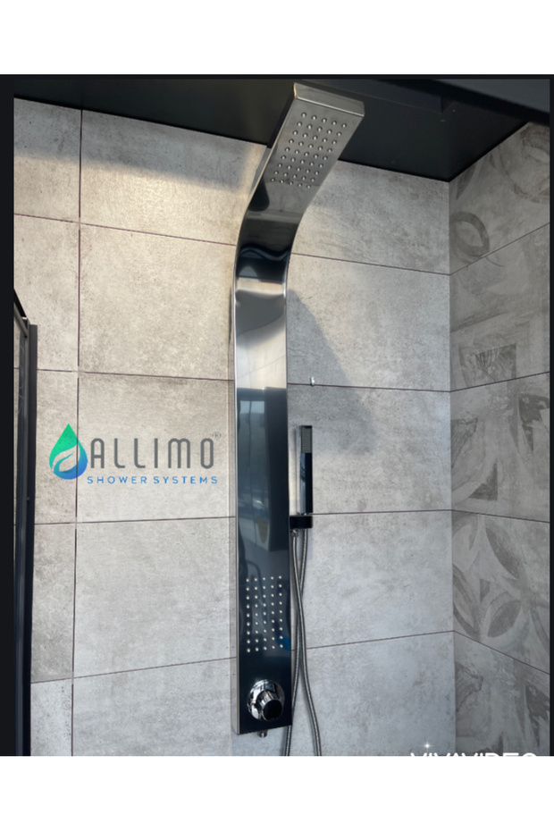 Allimo Paslanmaz Batarya Üzeri Kulanım Panel Duş - 5