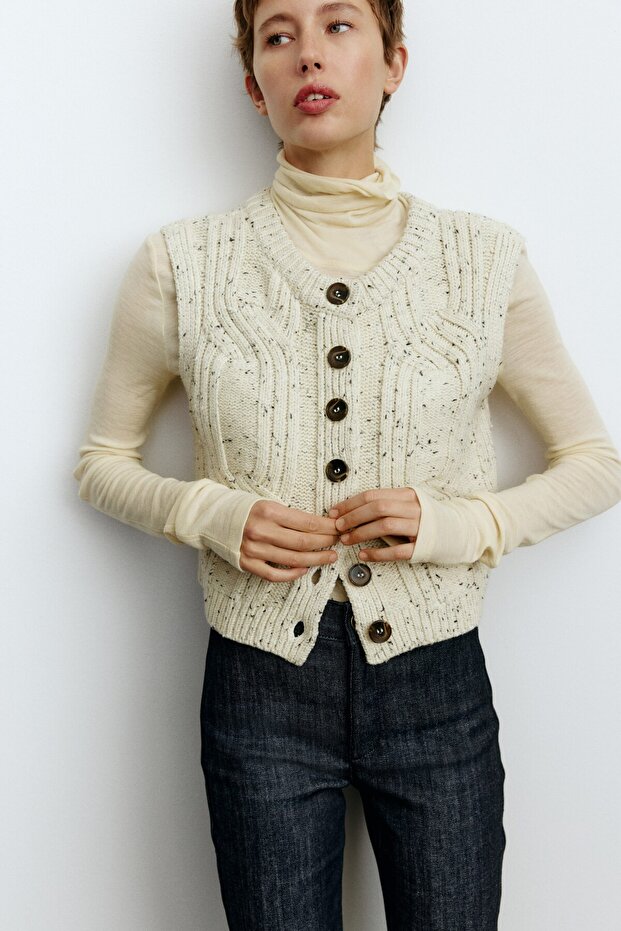 Flared High Ankle Jeans - 2