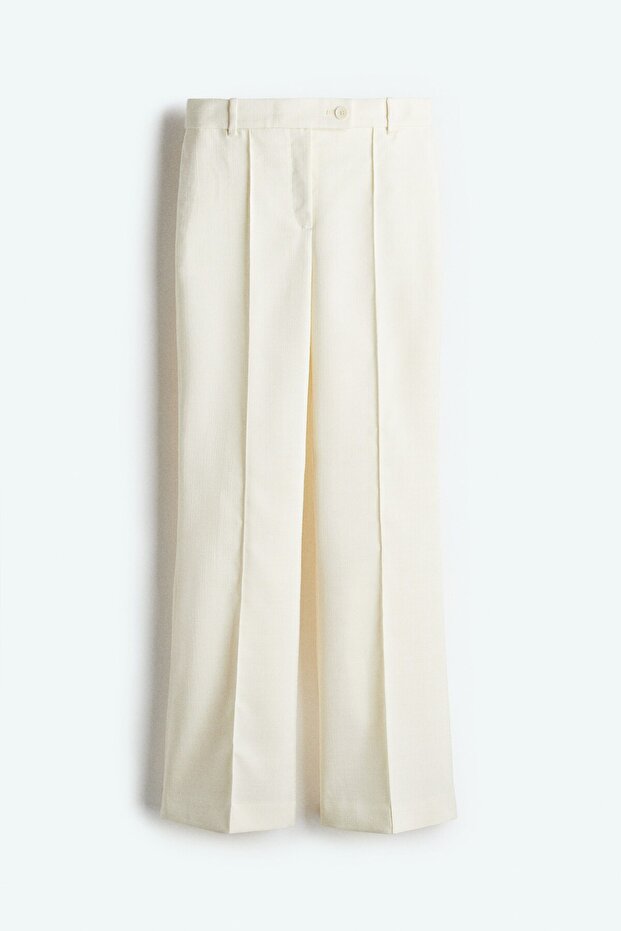 Kat İzli İspanyol Paça Pantolon - 2