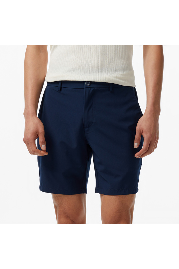 Erkek Lacivert Jogger Şort - 4