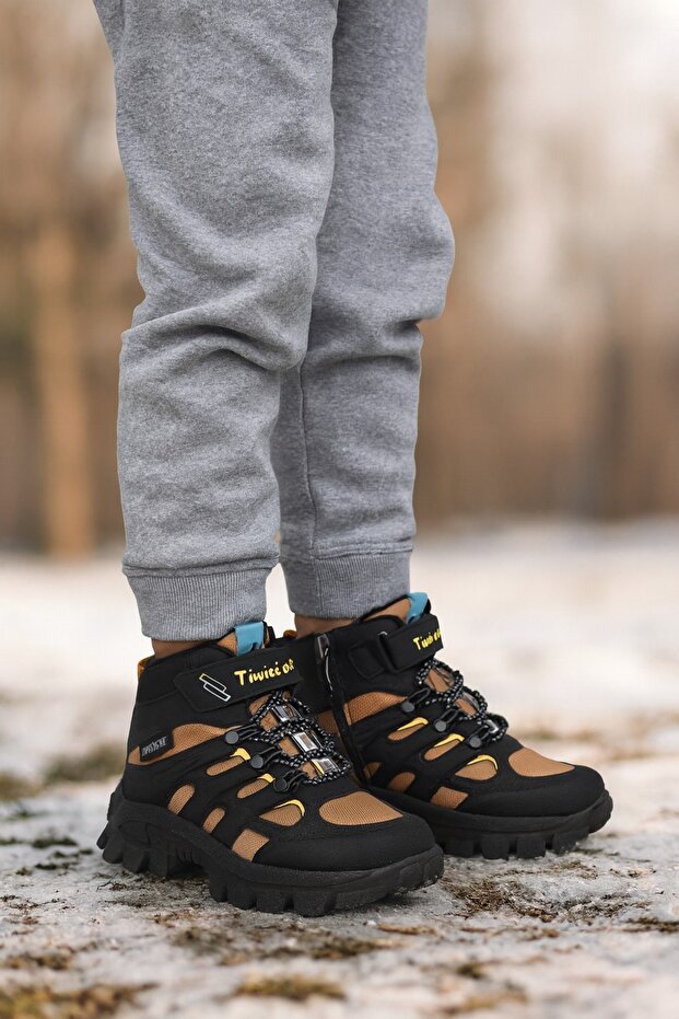 Unisex Rahat Anatomik Taban Cırtlı Erkek Kız Çocuk Botu - 3