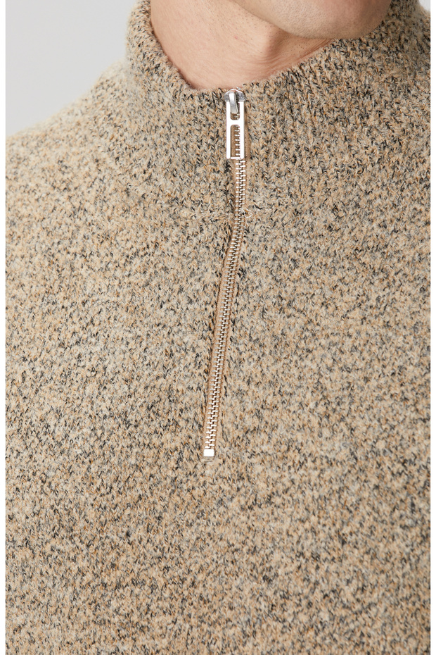 Bej Desenli Kazak - 6