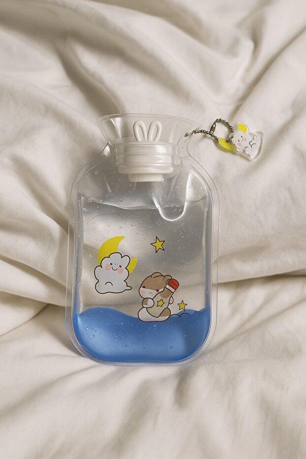 Sevimli Suratlar Şeffaf Sıcak Su Torbası, Termofor 300 Ml - 2