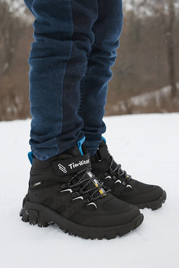 Unisex Rahat Anatomik Taban Cırtlı Erkek Kız Çocuk Botu - 3