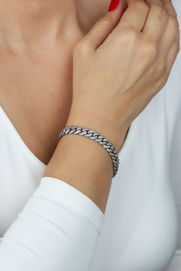 Zircon Gourmet Bracelet