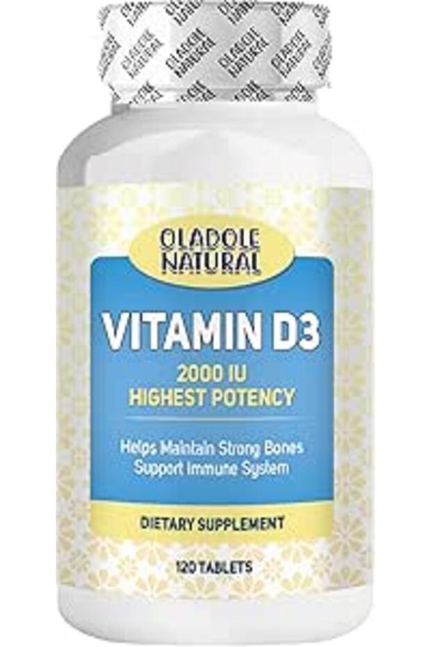 Vitamin D3 2000 iu - 120 Tablets