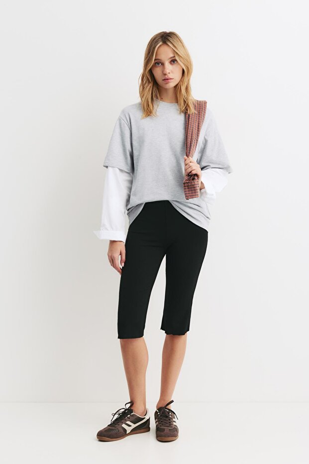 Çift kollu t-shirt - 5