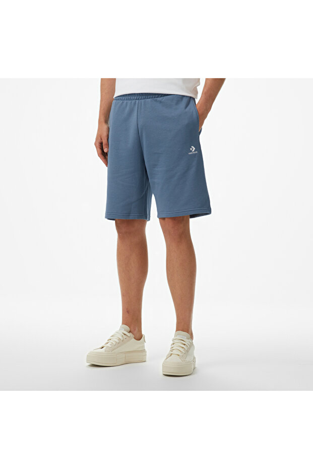 Unisex Mavi Şort - 3