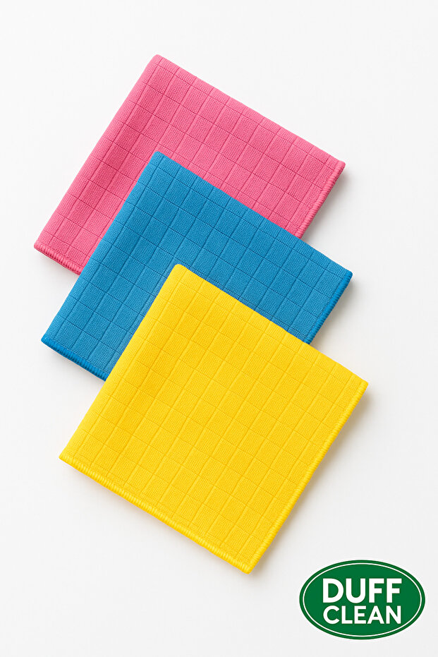 3 Pieces Towel Super Absorbent Microfiber Cloth Kitchen Cloth 40X40 Cm.