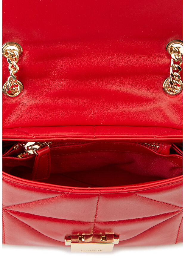 Kırmızı Small Kadın Çanta - 4