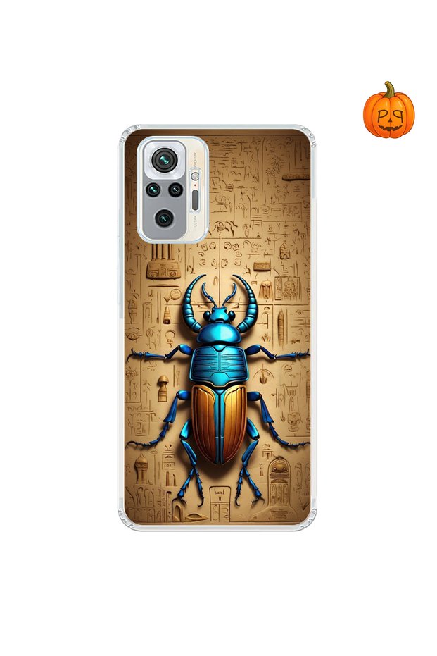 Xiaomi Redmi Note 10 Pro Compatible Transparent Case Ancient Egypt 3 Designs