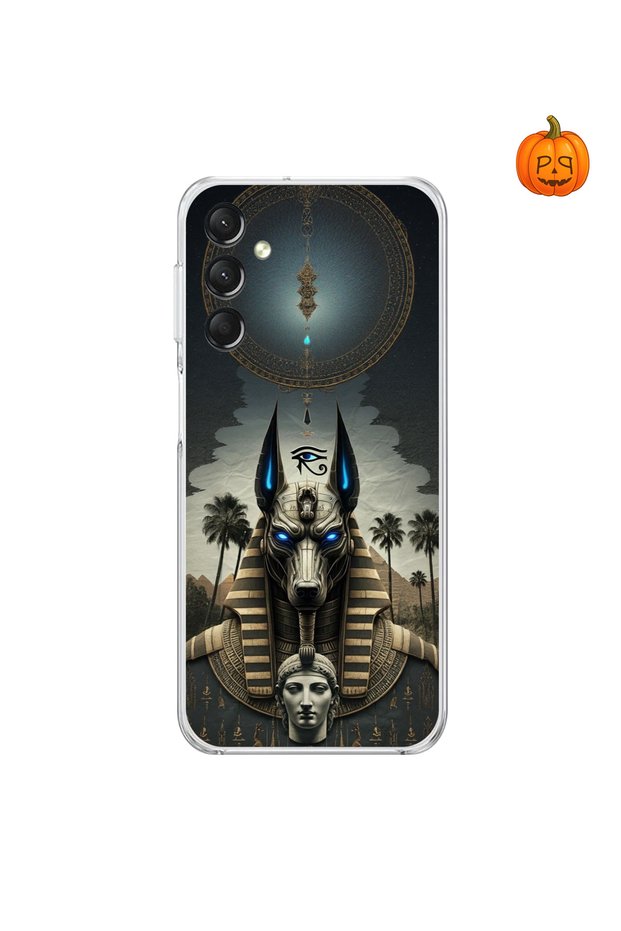 Samsung Galaxy A14 Compatible Transparent Case Ancient Egypt 5 Designs