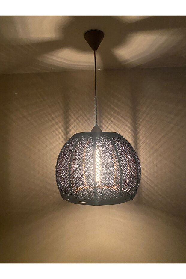 Bohem,Rustik,Modern,Doğal,El Yapımı Sarkıt Avize - 3