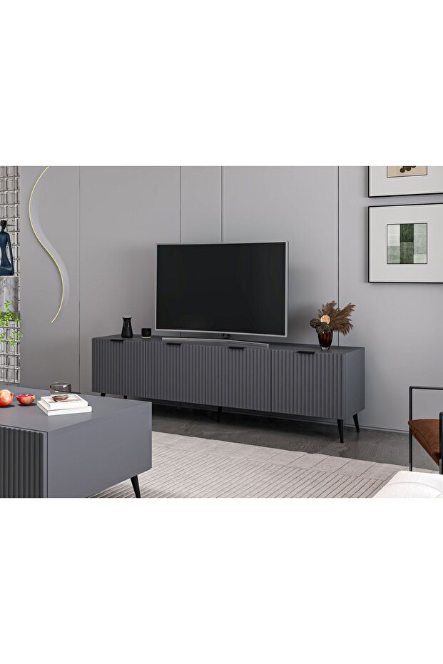 Plus Tv Ünitesi Antrasit/Antrasit - 2