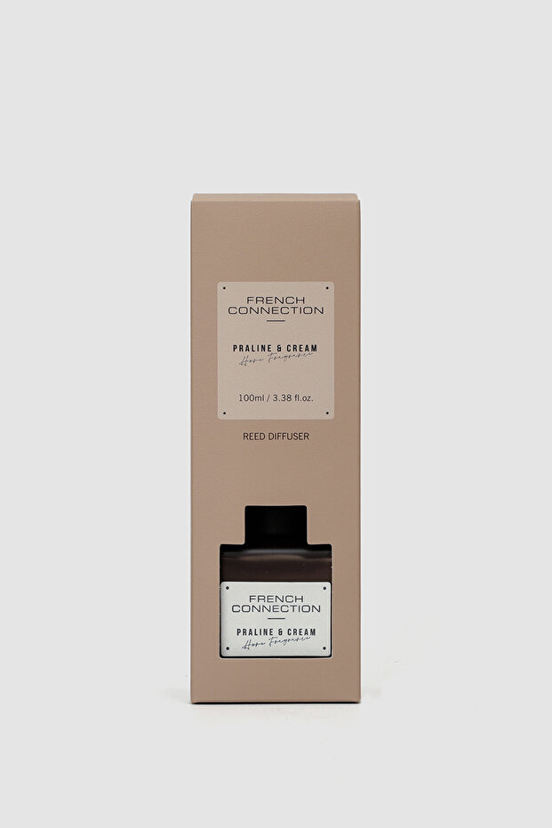 Square range Praline & Cream Reed Diffuser 100ML - 1