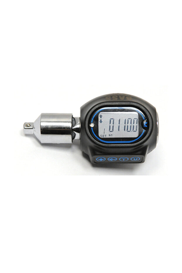 Torque socket 1/2"", 3/8"", 1/4"", 0 - 200 Nm, LCD display - 8