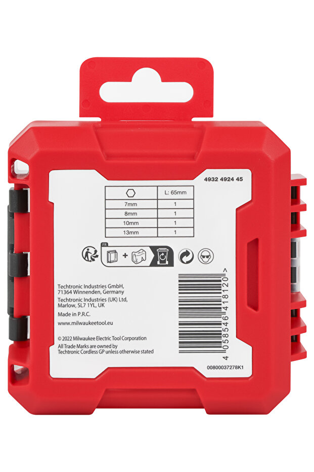 SHW Hexagonal Socket Set - 5 pcs. - 2