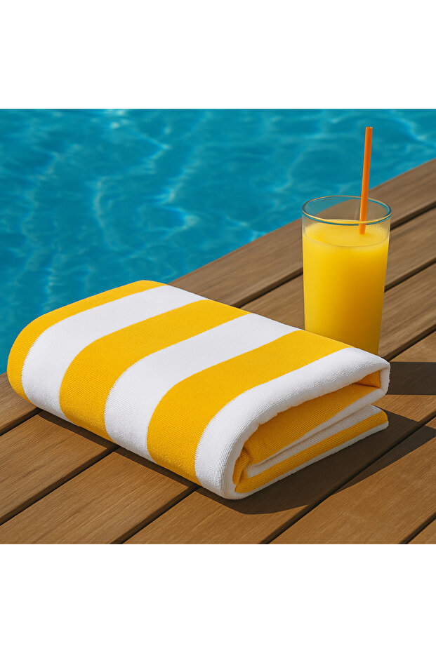 Oversized Premium Beach Towel 90x180cm Pool Towel Spa Towel Sand Resistant 5-Star Hotel Quality