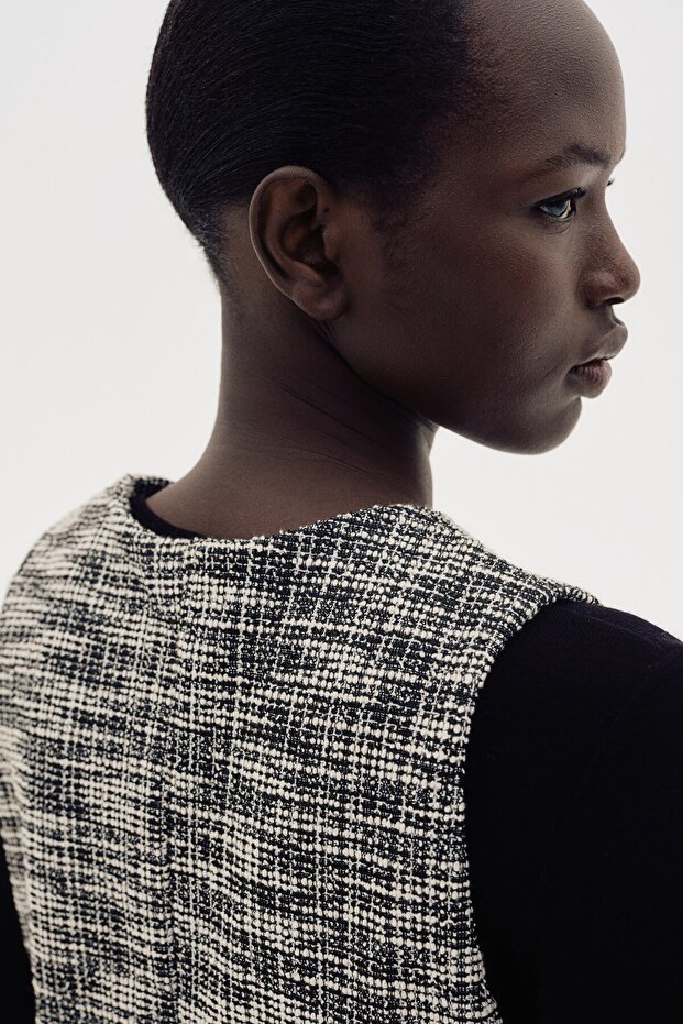 Bukle Jarse Yelek - 5