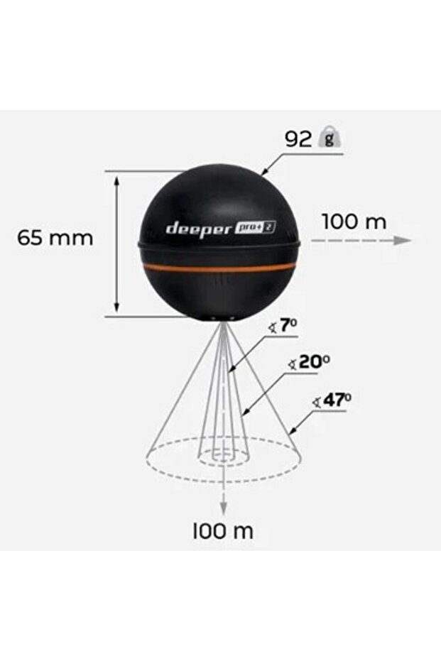 Smart Sonar Pro+2 Balık Bulucu - 3