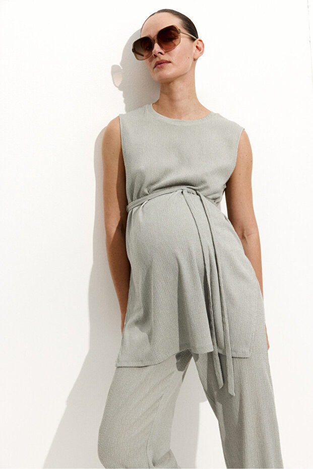 MAMA 2 Parçalı Tekstüre Jarse Set - 1