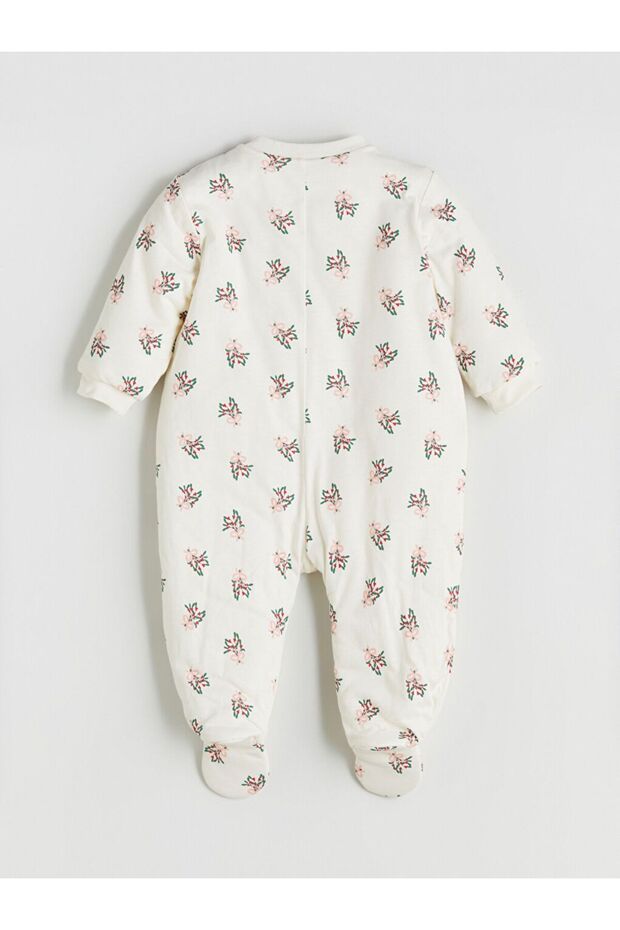 LCW baby 2.5 Tog Çiçekli Kız Bebek Uyku Tulumu - 5