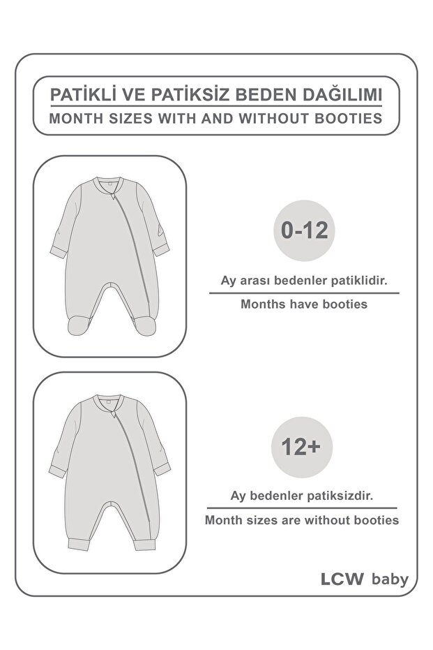 LCW baby 2.5 Tog Çiçekli Kız Bebek Uyku Tulumu - 3