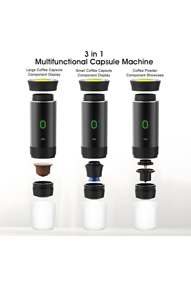 ماكينة صنع القهوة الكهربائية المحمولة - 4