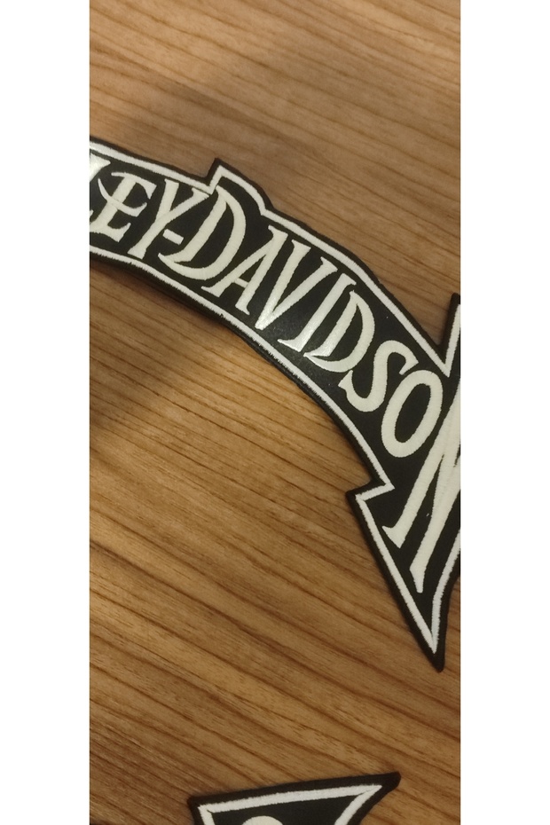 Double Large Size Back Lettering Patch Patch - 3