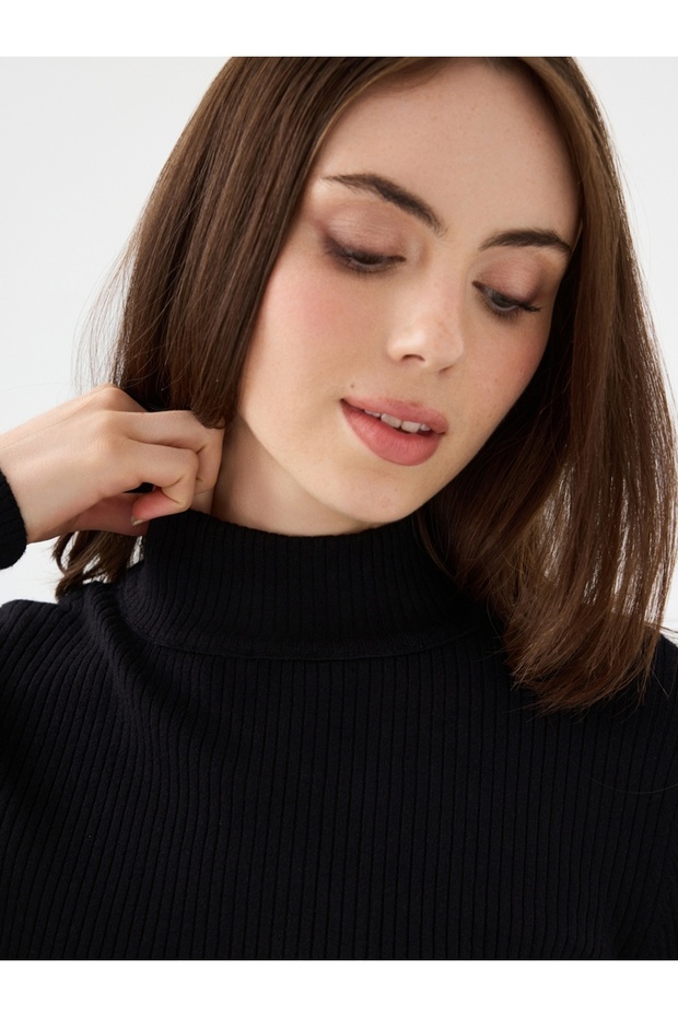 Crop Kadın Kazak - 2