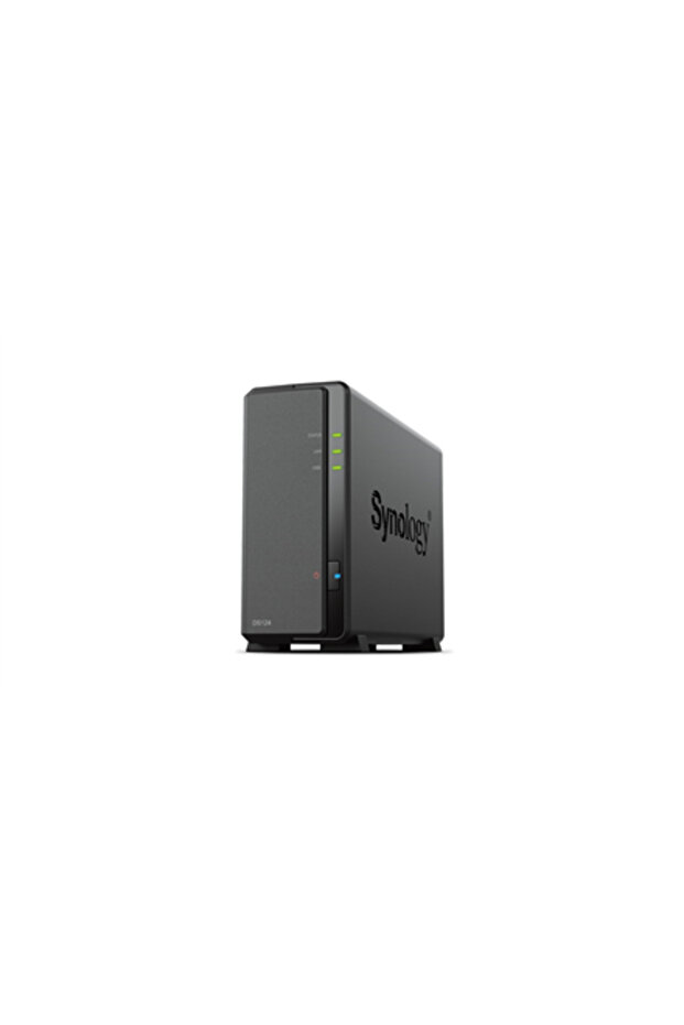 Synology | NAS tip tower | DS124 | până la 1 HDD/SSD | Realtek | RTD1619B | CPU 1.7 GHz | 1 GB | DDR4 - 1