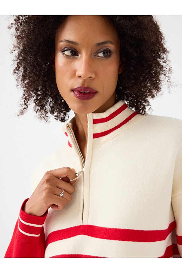 Oversize Kadın Kazak - 4