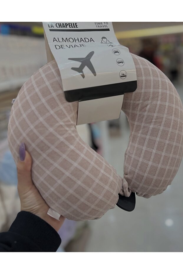 U-shaped neck pillow is specially designed to provide comfort while traveling or relaxing. It is extremely soft. - 1
