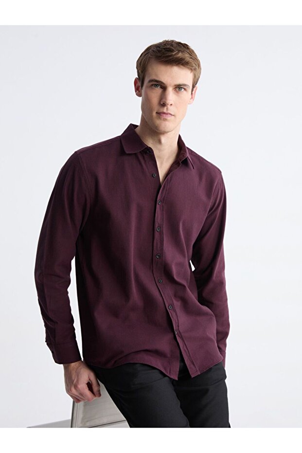 SOUTHBLUE Regular Fit Uzun Kollu Erkek Oduncu Gömlek - 1