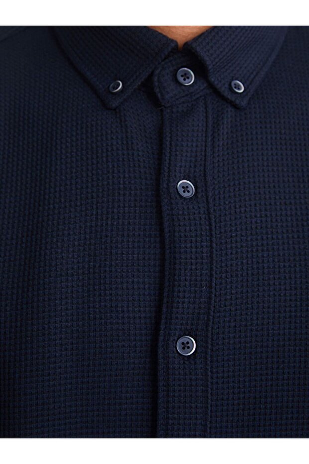 LCW Vision Regular Fit Uzun Kollu Erkek Gömlek - 3