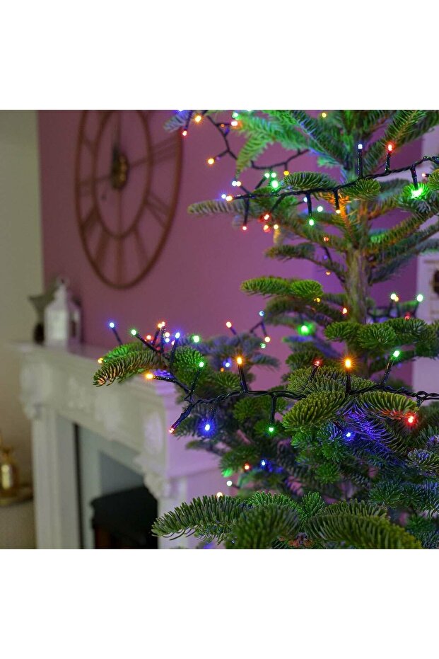 Christmas String Lights 5m, 50 LEDs, Multicolor, 8 Modes, Interconnectable - 4