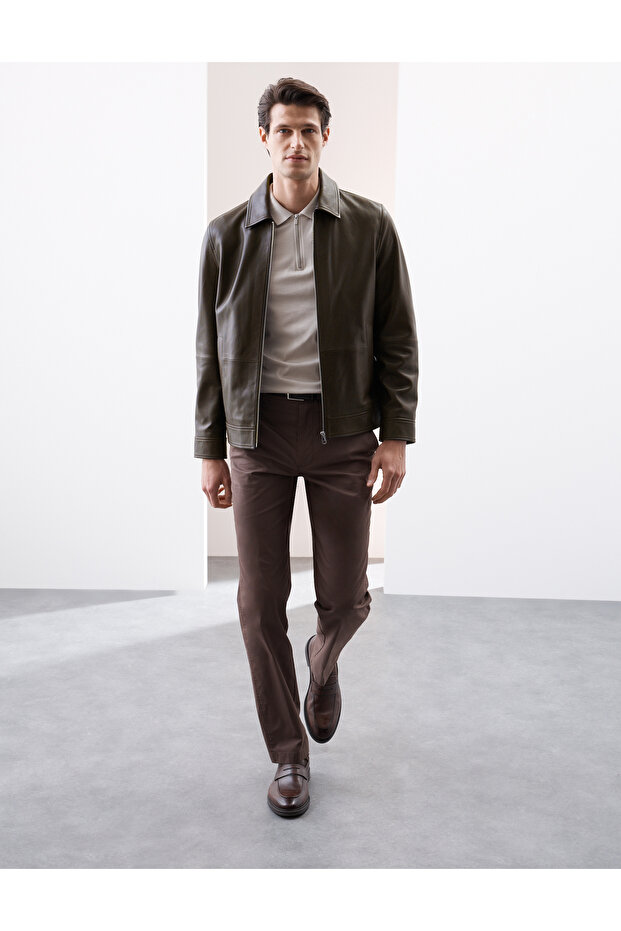 Autograph Deri Harrington Ceket - 2