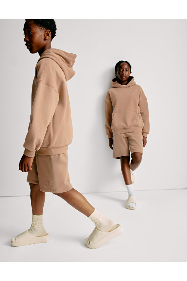 Pamuk Karışımlı Elastik Bel Şort (6–16 Yaş)​ - 5