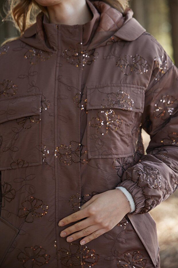 Premium By PUL NAKIŞLI KAPİTONE ASTARLI MONT - 5