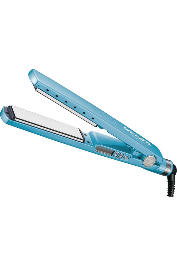 BaBylissPRO Nano Titanium Ionic Flat Iron Hair Straightener, 1.25 inch