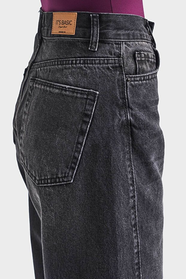 Női sötét füstölt színű Venus 2w5-1 Carrot Fit kényelmes szabású 100% pamut farmer farmer - 3