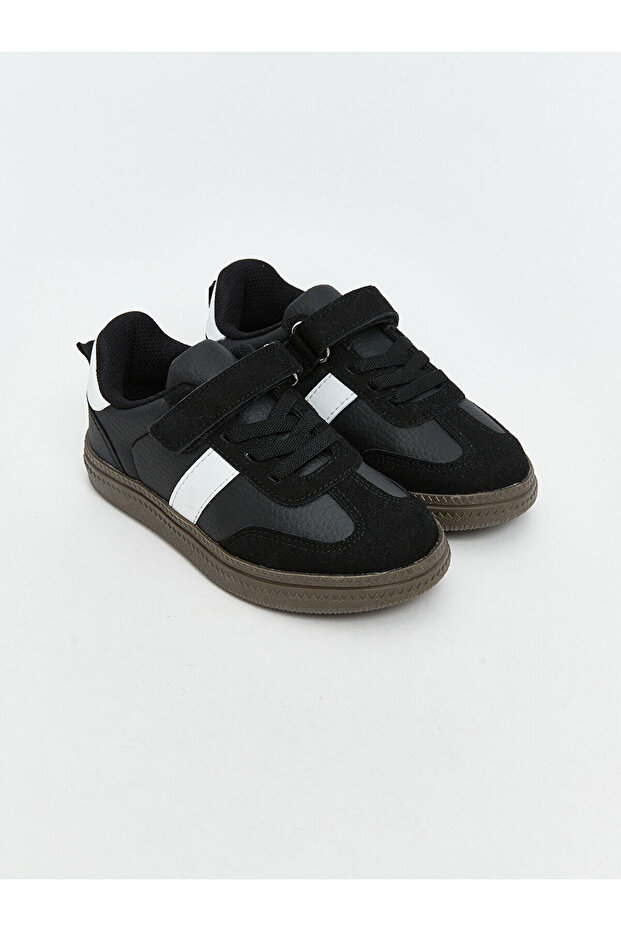 Alita City Lcw Steps Black Baby Boy Sneaker with a Difference