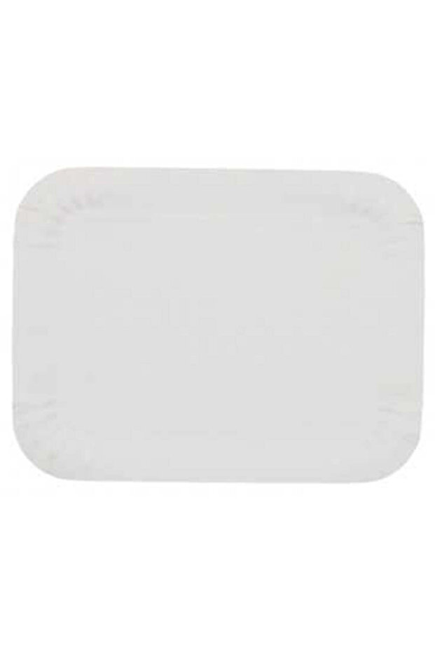 White cardboard trays T 4, 100 pcs/set, - 2 sets - 1