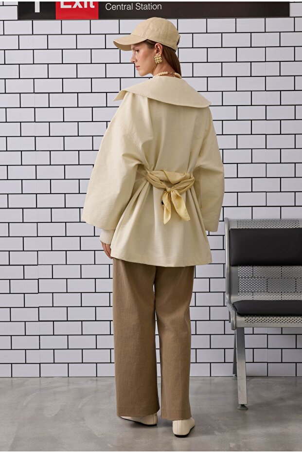 Kimono Ceket Kemik - 5