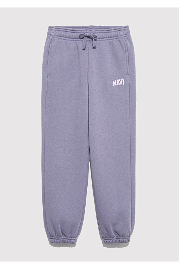 Logo Printed Lilac Girl's Sweatpants M7010000-70973