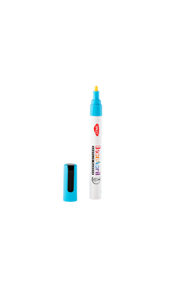 Marker acrilic - albastru pastel