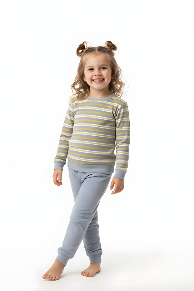 Children's Suit Striped Long Sleeve 5-10 Years Old