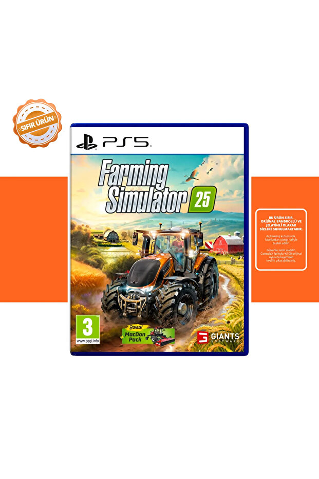 Farming Simulator 25 – PS5 Oyun [SIFIR] - 1