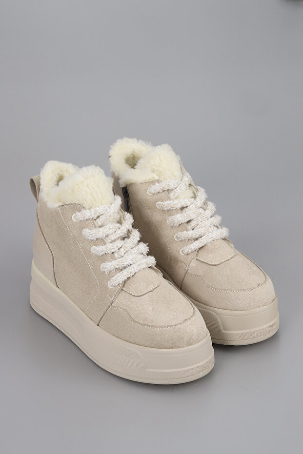 FRM 034 Kürk Detay Bağcıklı Bot - 2