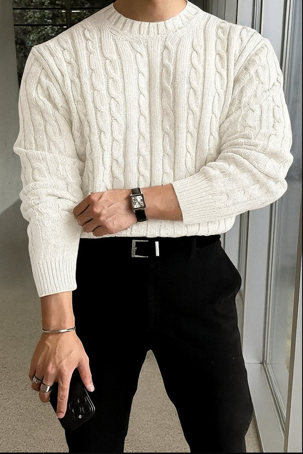 ROSS ÖRGÜ MODEL KAZAK - 1